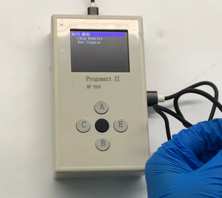HP 7516 系列重置器操作演示